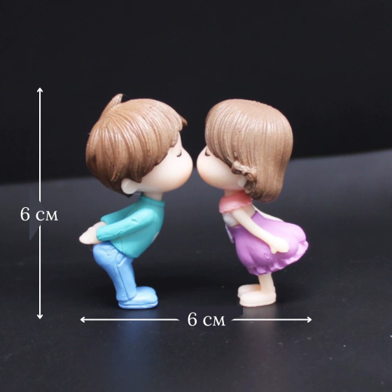 Набір фігурок Поцілунок для мікроландшафту та творчості Одеса