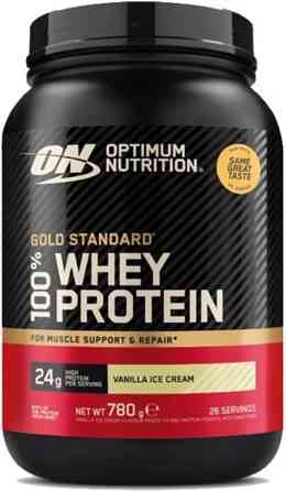 Сироватковий протеїн Optimum Nutrition Gold Standard 100% Whey - 780g ванільне морозиво Київ
