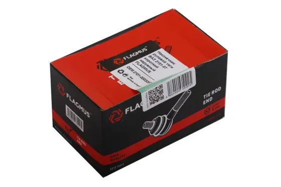 Наконечник рульової тяги 2101 Flagmus короткий з гайкою Вінниця