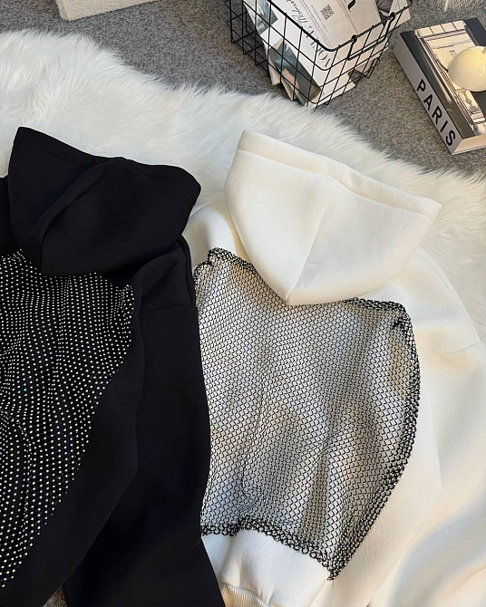 Жіноче худі з сіточкою на спині Одеса - фото 2