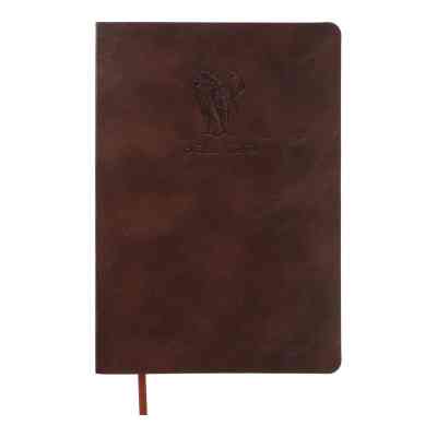 Книга записна Buromax Bellagio 96 аркушів А5 у клітинку коричневий (BM.295118-19) Вінниця