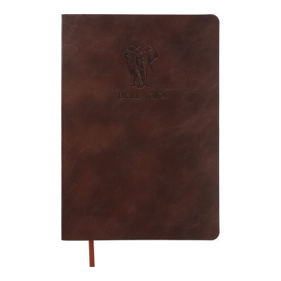 Книга записна Buromax Bellagio 96 аркушів А5 у клітинку коричневий (BM.295118-19) Вінниця - фото 1