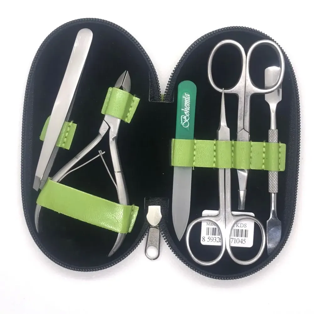 Маникюрный набор KDS (6 предметов) с  хрустальной пилочкой Киев - изображение 4