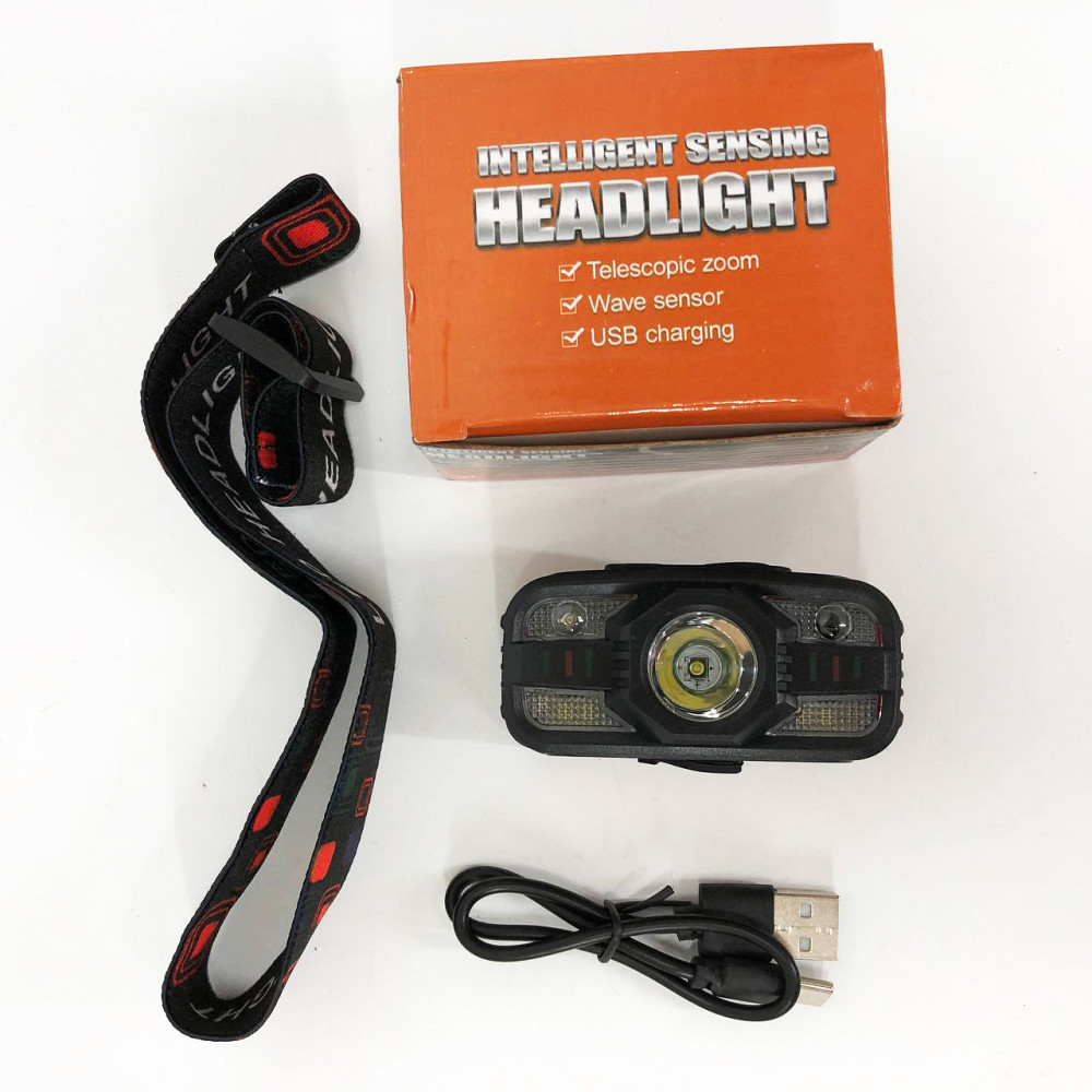 Фонарик на голову с зарядкой WH-0188, XPE+SMD, Аккумуляторный фонарь на голову с зарядным устройством SZ-83 Львов - изображение 9