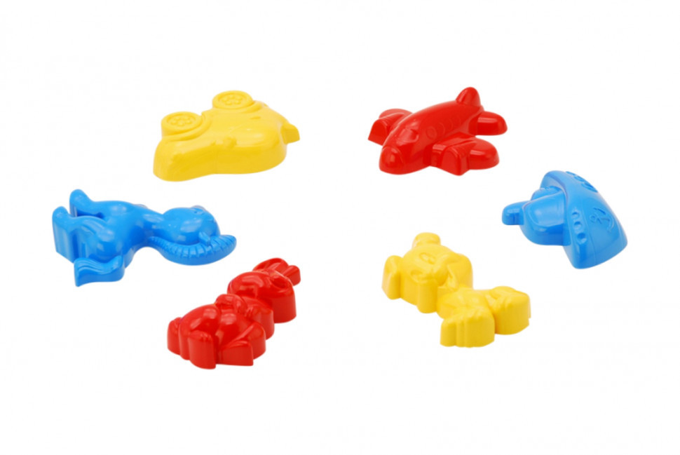 Дитячі паски для гри в пісочниці "Кроха" №1 1159, 6 шт в наборі Вінниця - фото 1