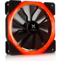 Кулер до корпусу Vinga LED fan-01 red Киев - изображение 1