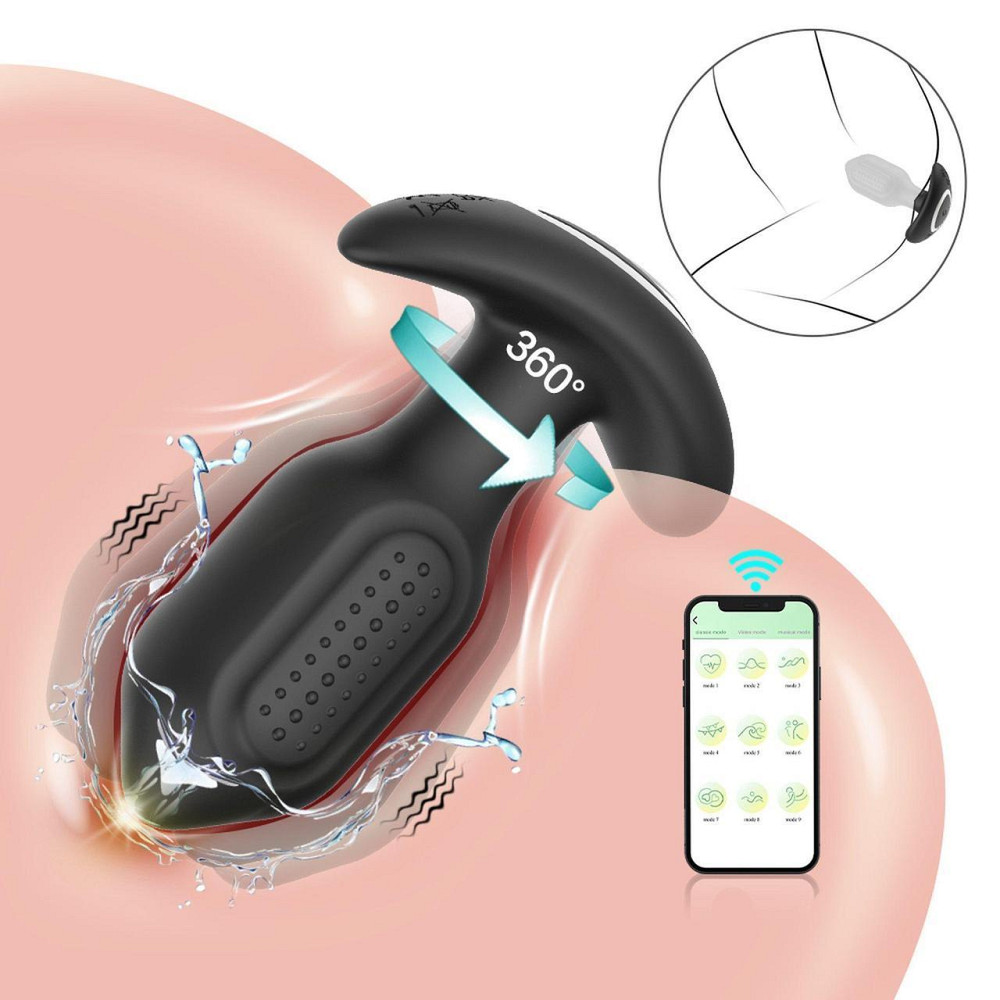 Анальная пробка - Vibrating Anal Plug, APP Sex Aura Киев - изображение 6