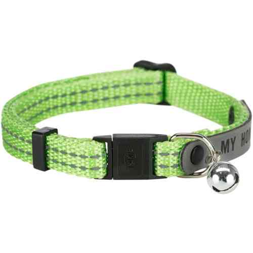 Ошийник Trixie для котів Мій дім світловідбиваючий з адресником Київ