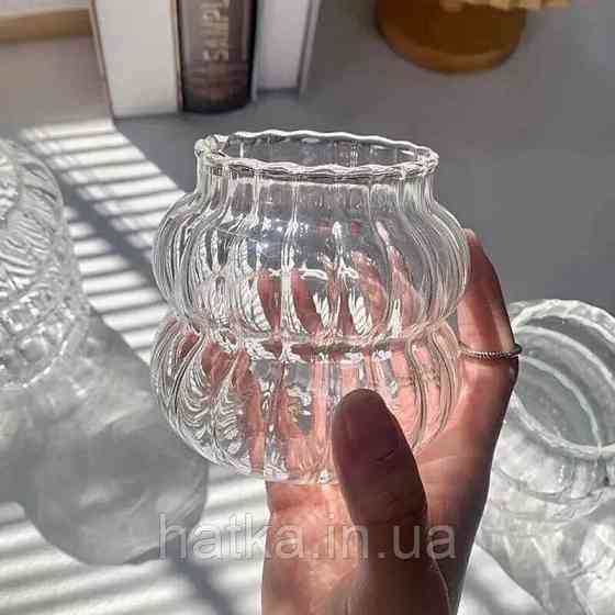 Склянка  "Істамбул" 380 мл 102-494 прозора фігурна для дому та ресторану Київ