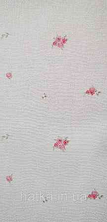 Обои винил на флизелине горячего тиснения DUKA Selective1.06х10 цветы розы нежные маленькие прованс красные ро Киев