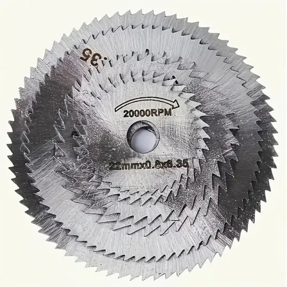 Набор отрезных кругов Hilda 6 шт HSS 22–50 мм с держателем 3.15 мм для дремеля, гравера и мини дрели Киев