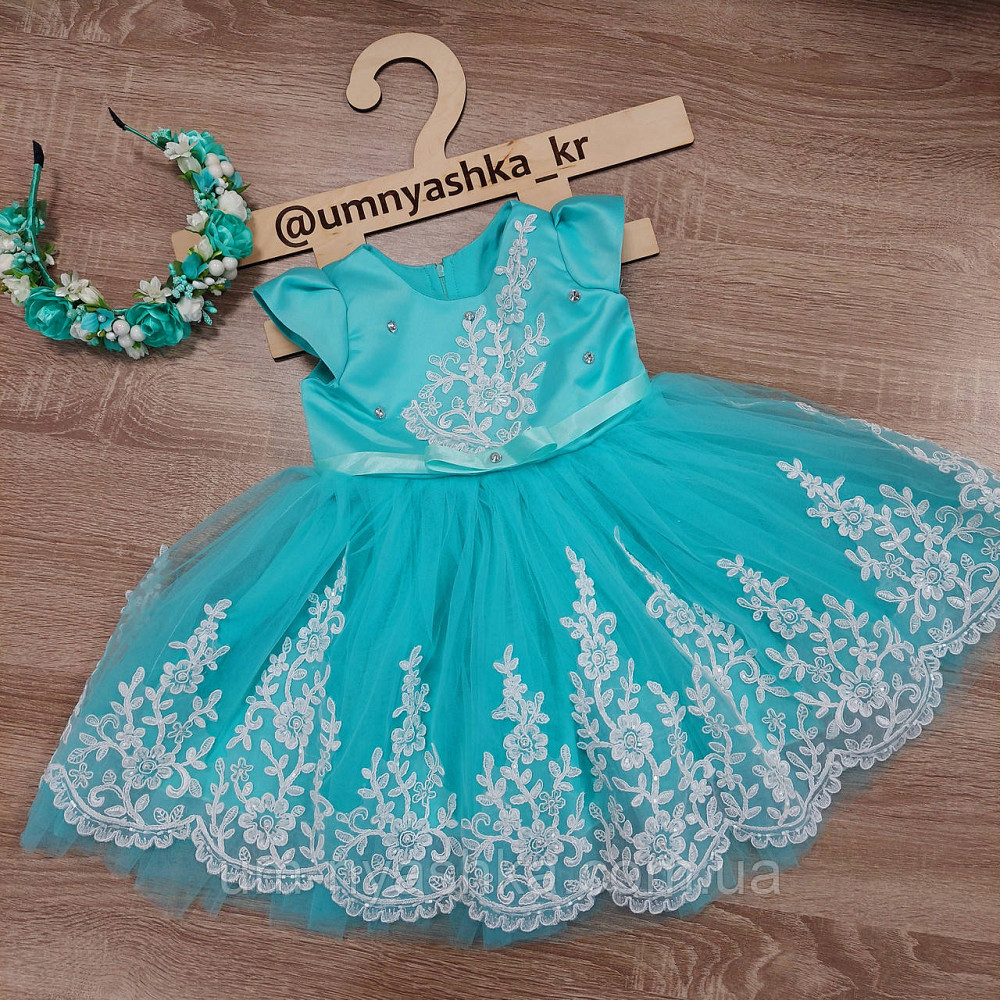 Рожеве сукня на рочок Дуже красиві сукні на рік "Мереживо" Кривий Ріг - фото 1