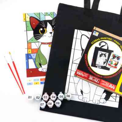 Набор для творчества Rosa Яскравий кіт (4823098545811) Вінниця