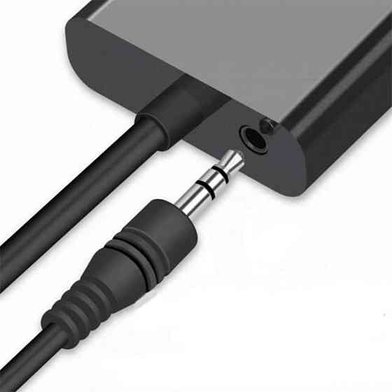 Конвертер HDMI на VGA + аудіовиход,Чорний SBR Київ