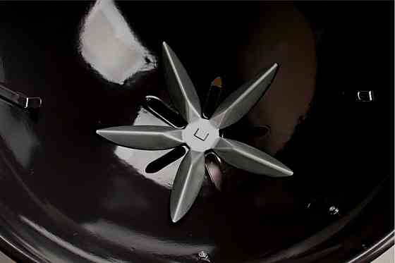 Вугільний гриль Slow and Sear Original Kettle SnS, 57 см Deluxe ed. чорний (SNS-KET-2) Код: 009820 Рівне