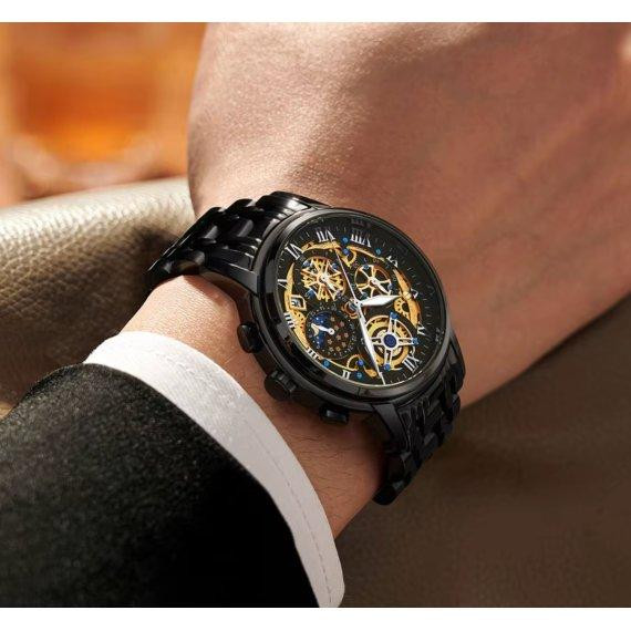 Мужские наручные часы Poedagar Botan (Черный) Винница - изображение 7