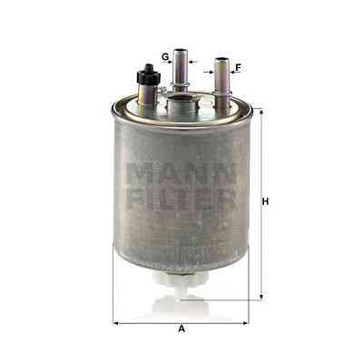 Фильтр топливный Mann WK9022 Винница