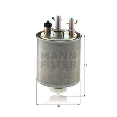 Фильтр топливный Mann WK9022 Винница - изображение 1