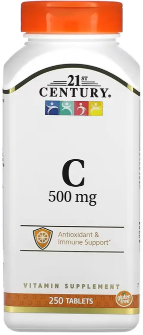 Витамин C 21st CenturyC 500 mg 250 таб Киев - изображение 1