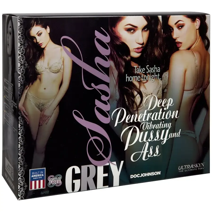 Мастурбатор з вібрацією Doc Johnson Sasha Grey ULTRASKYN Deep Penetration Vibrating Pussy&Ass Львів - фото 4