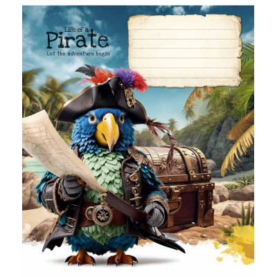 Зошит Школярик Cool adventures 18 аркушів клітинка (018-3413K) Вінниця - фото 5