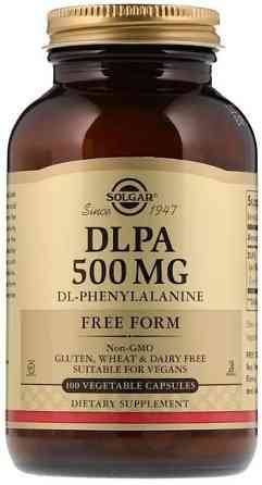 DL-Фенілаланін  Solgar DLPA 500 мг 100 вег капсул Київ
