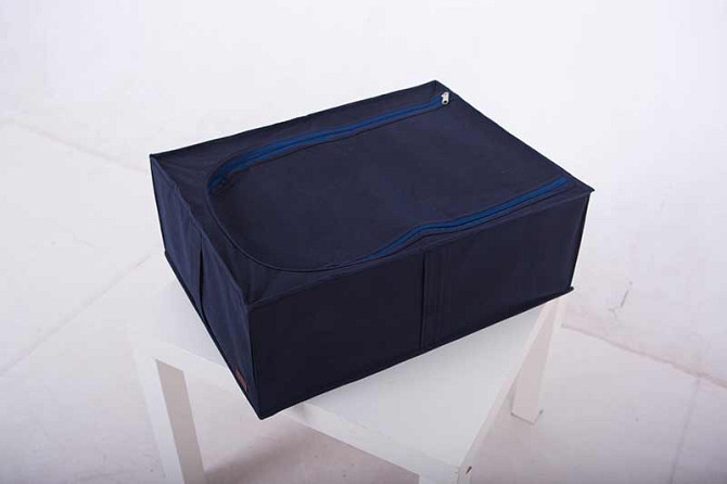 Кофр для хранения вещей со съемной перегородкой KHV-2-V-jeans (Синий) Сумы - изображение 3