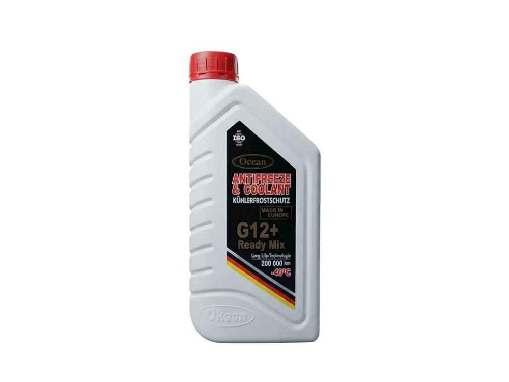 Anti-freeze Океан G12 GRS-40 ReadyMix кан. 1кг. ТМ ОКЕАН Київ - фото 1