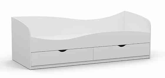 Кровать односпальная L-7, Белый, 2030х834х680 Львов