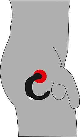 Масажер простати - Rebel Prostate Stimulator Sex Aura Київ