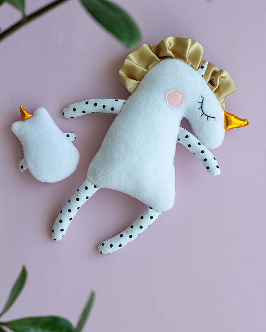 М’яка іграшка сплюшка Єдиноріг Київ - фото 8