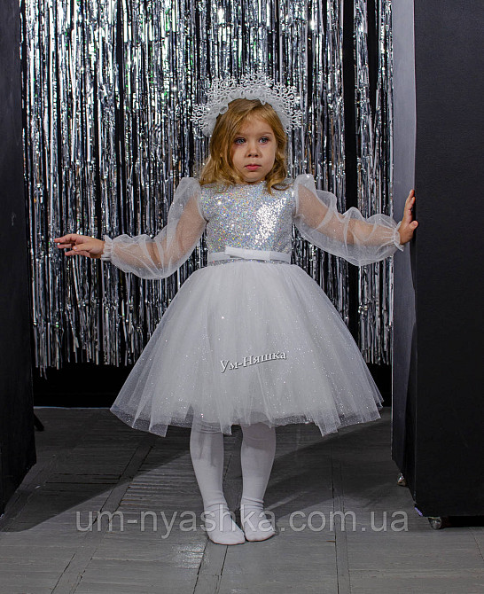 Дитяча сукня Сніжинка 110-122 Кривий Ріг - фото 5