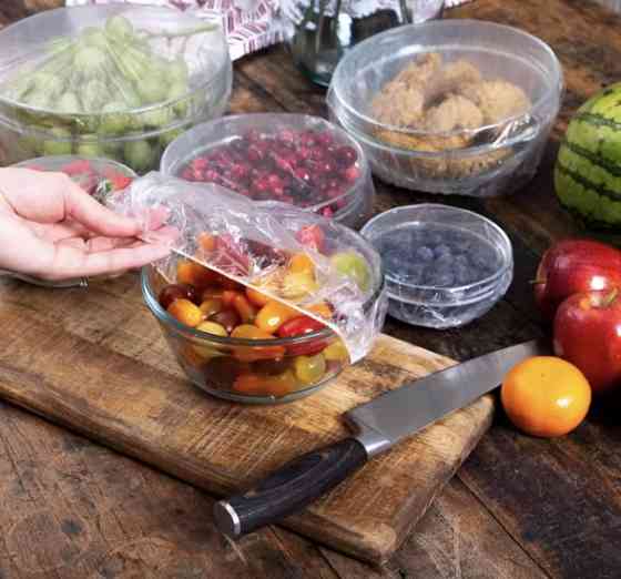 Пакеты на резинке для тарелок Винница