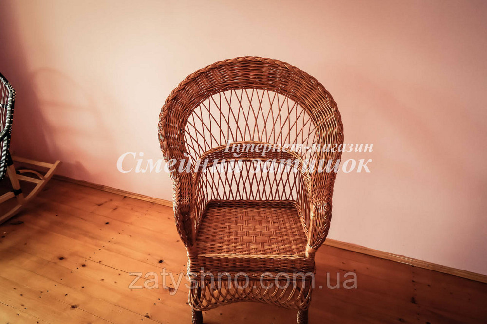 Кресло плетеное оригинального дизайна Киев - изображение 5