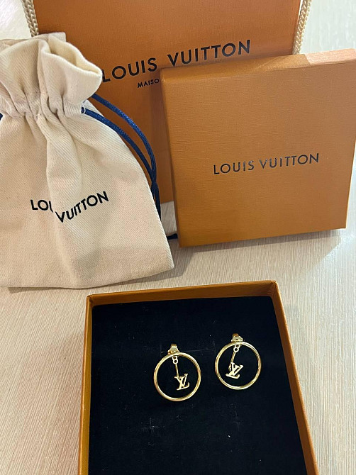 Луї Віттон сережки / Louis Vuitton сережки трансформери Одеса - фото 1