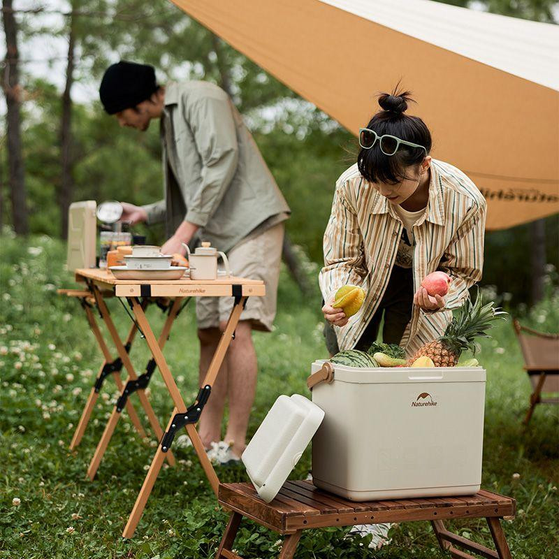 Туристичний холодильник Naturehike CNK2300BS011, 24 л, бежевий Київ - фото 8