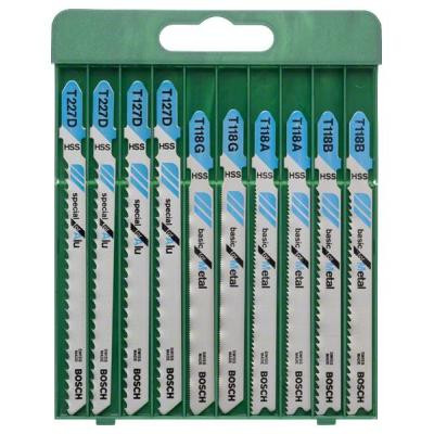 Полотно Bosch для лобзиків, по металу, 10 од (2.609.256.745) Винница - изображение 1