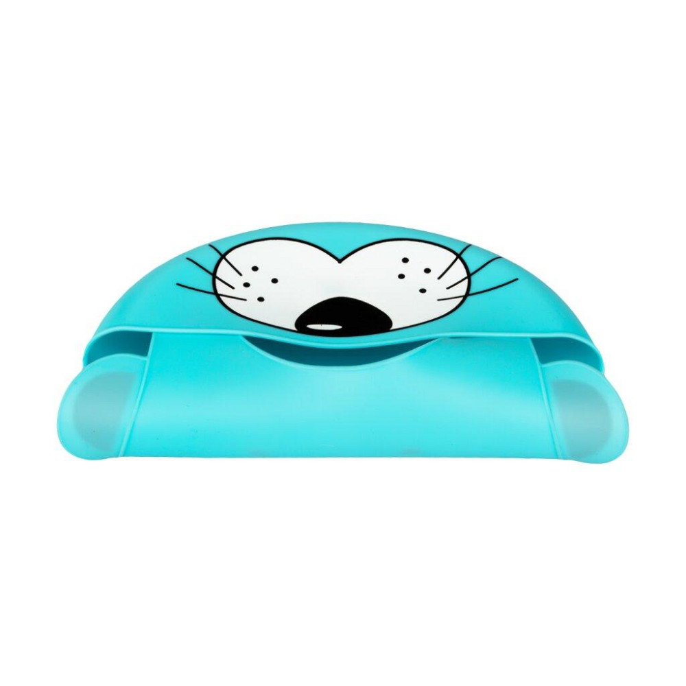 Слюнявчик силіконовий Zupo Crafts синій Київ - фото 3