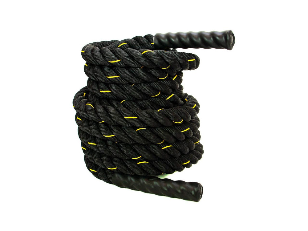 Бойовий канат для кросфіту Profi чорний Бровари - фото 4