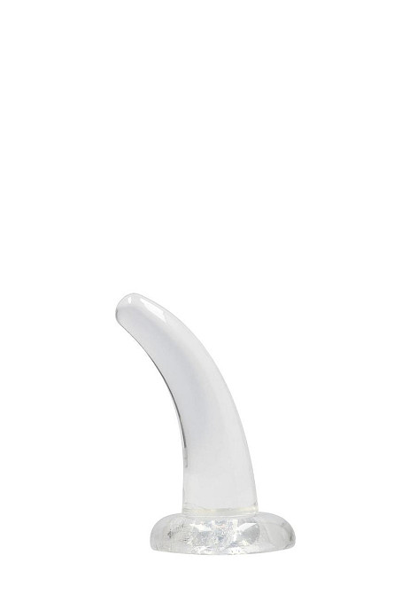 Фалоімітатор - Realrock Dildo 4,5" Transparent Sex Aura Київ - фото 3