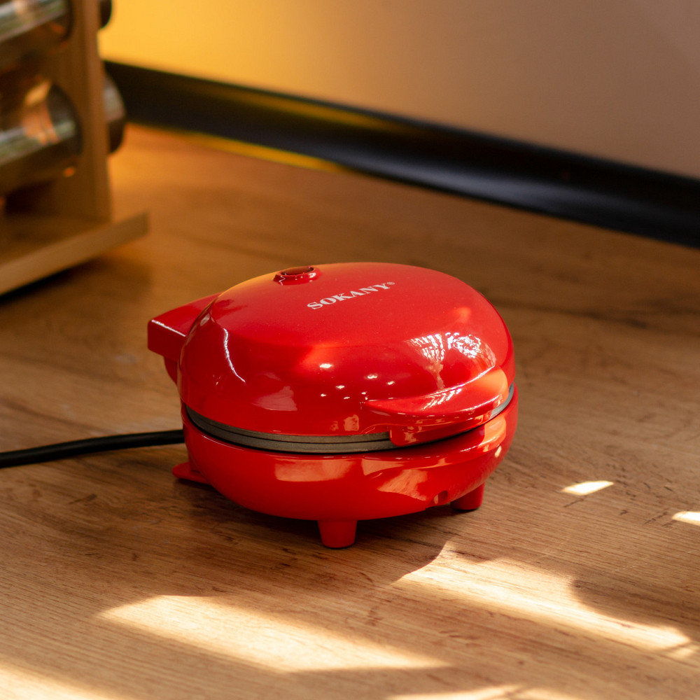 Sokany Вафельниця для вафель у вигляді машинок 550 Вт антипригарне покриття Sokany SK-08097 Коломыя - изображение 8