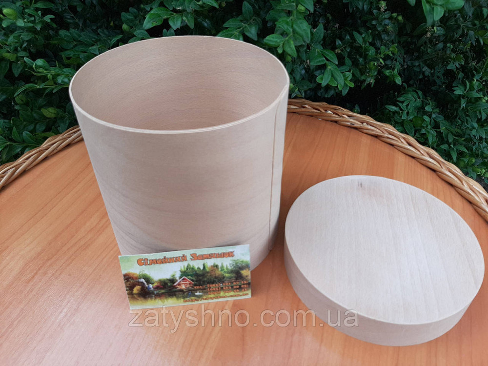 Тубус из шпона для подарков Киев - изображение 4