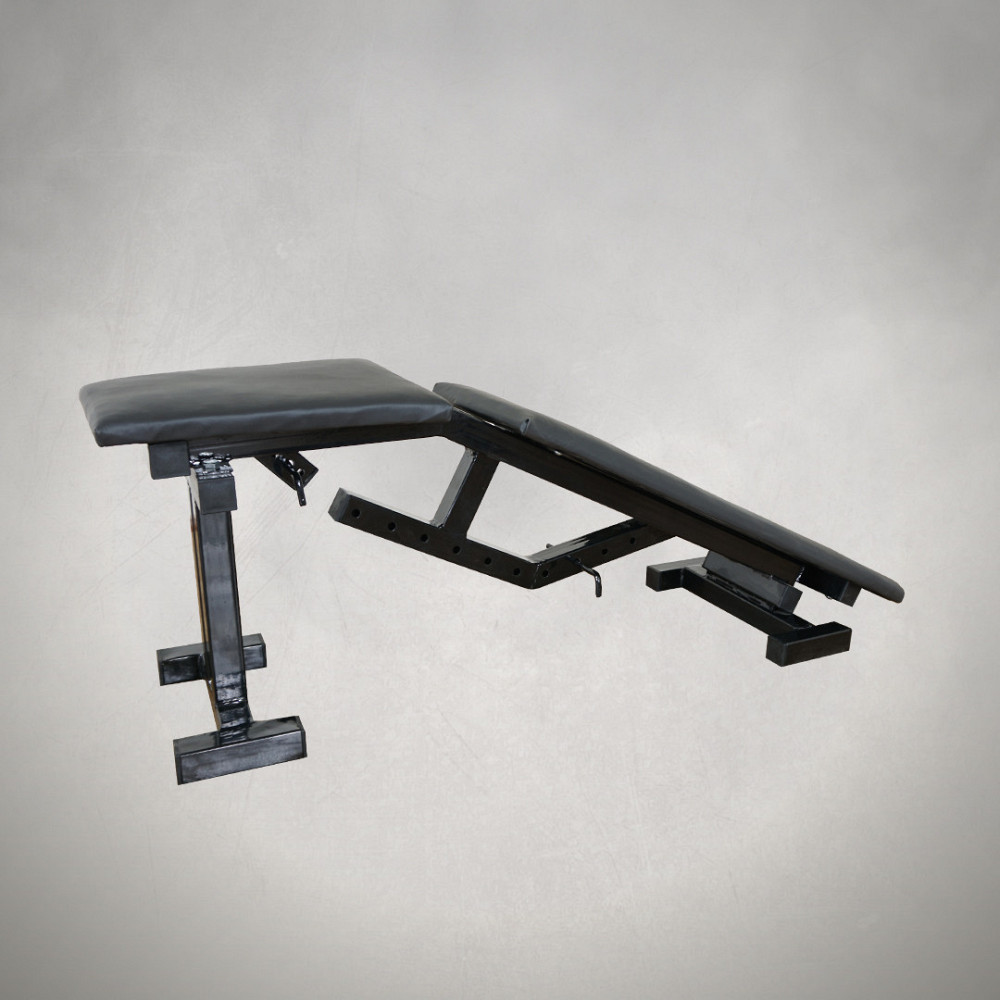 Скамья регулируемая с отрицательным углом  Стойки, скамьи для жима и приседаний без стоек Киев - изображение 2