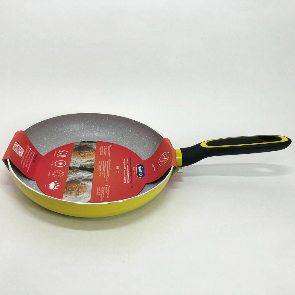 Сковорода антипригарная с высокими бортами, Сковорода для индукционных варочных панелей CN-17 Львов - изображение 9