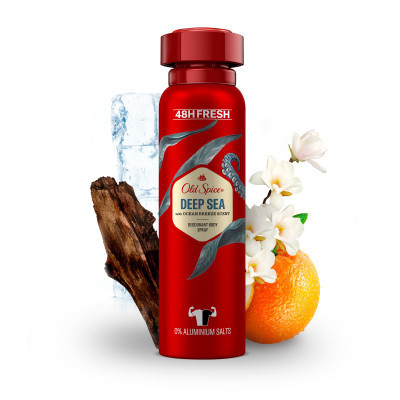 Дезодорант Old Spice Deep Sea аэрозольный 150 мл (8001841282473) Винница - изображение 7