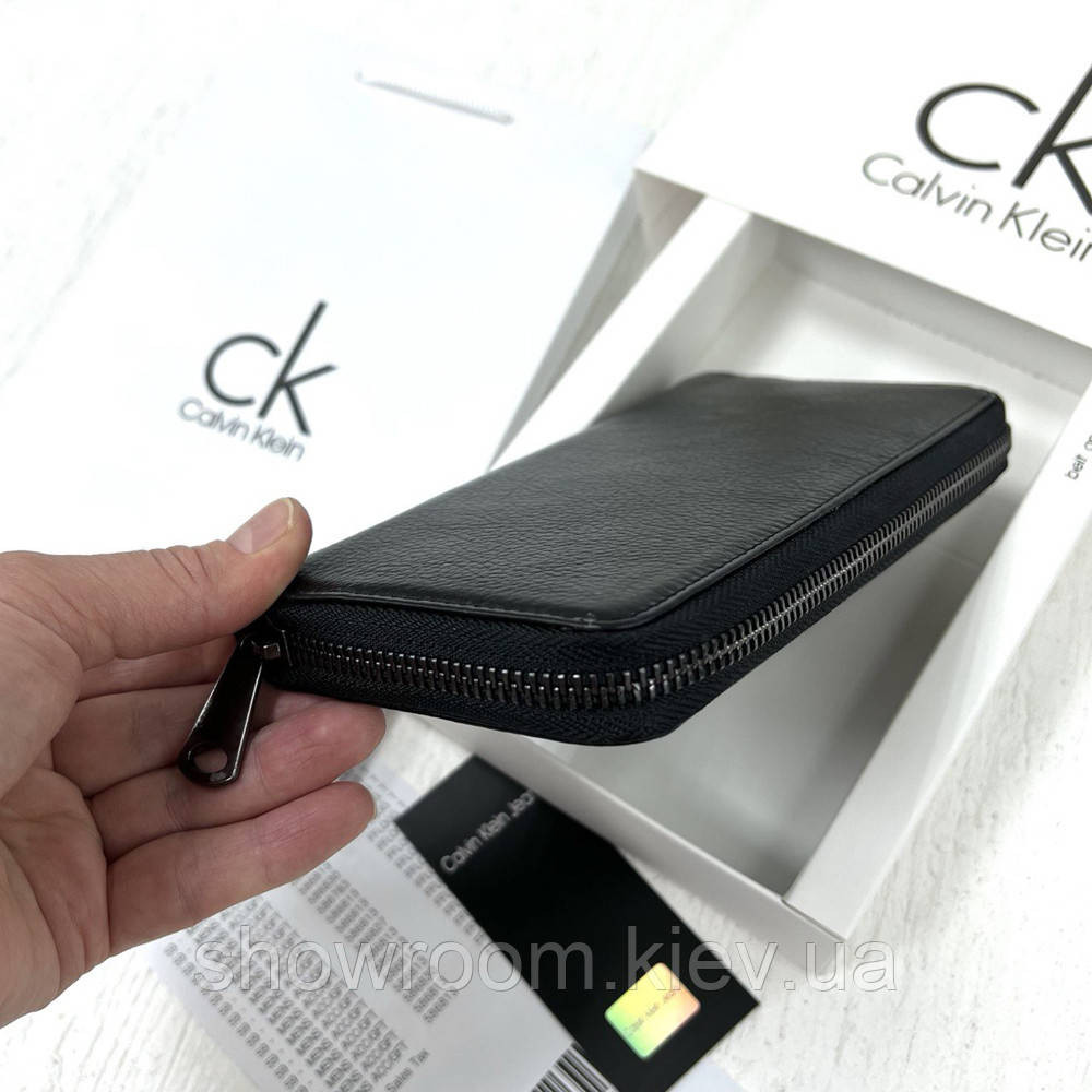 Чоловіча шкіряна клач на блискавки (1342) Київ - фото 7