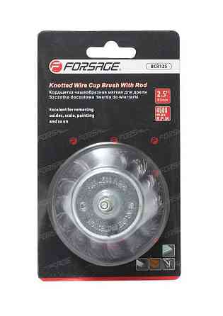 Кордщетка чашеобразная стальная витая для дрели 75мм, в блистере F-BCR103 Одесса