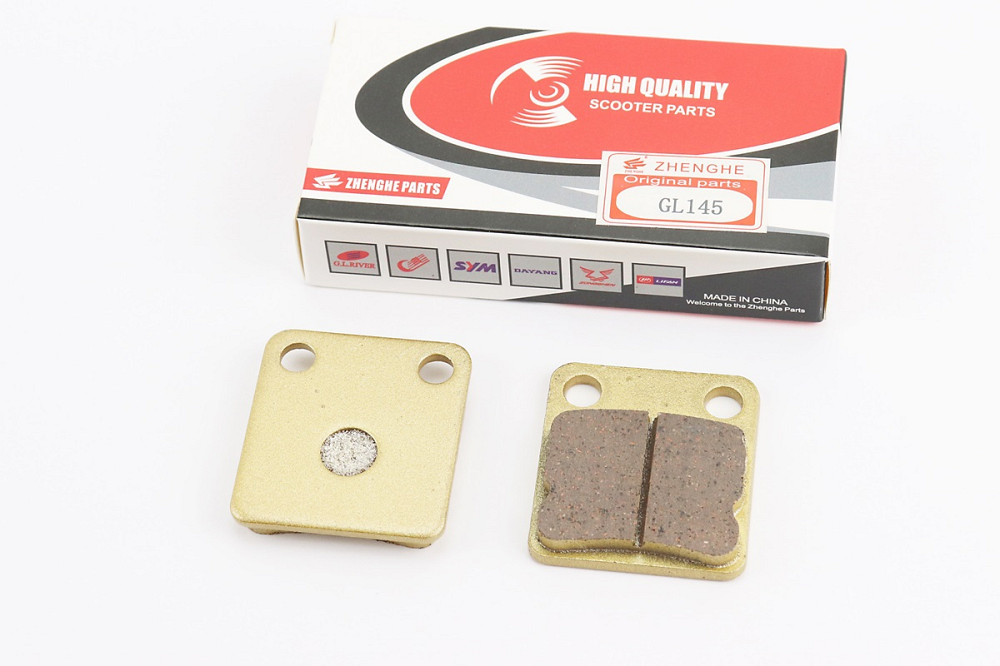 Гальмівні колодки (дискові) "квадрат" Viper - RACE/STORM/GY6 к-кт 2шт, жовті Киев - изображение 1