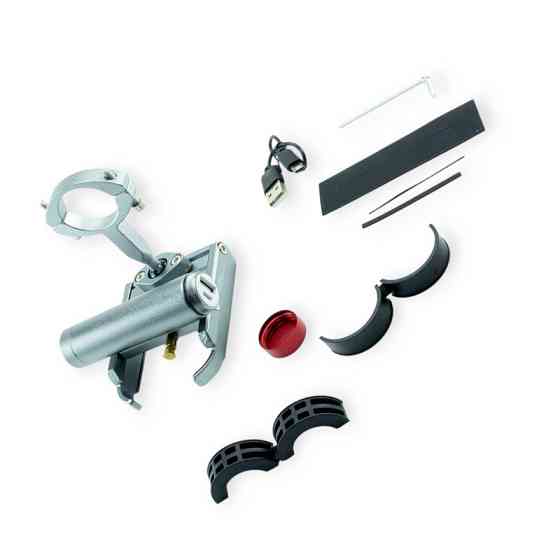 Держатель телефона, крепление на руль SJJ-010 (105мм, 60мм , Power Bank 2000mAh MPB-88) для Мукачево