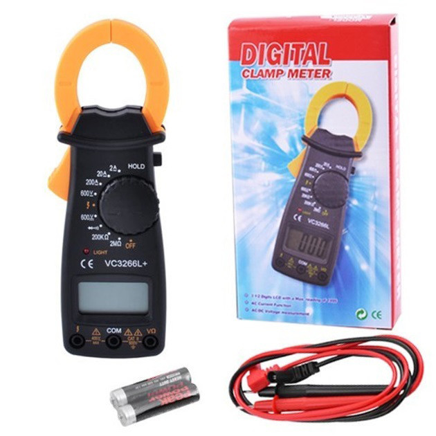 Мультиметр ємність VC3266 L+, Електронний мультиметр, Автомобільний HI-899 тестер мультиметр Київ - фото 10